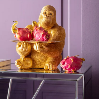 Deko Figur Gorilla Butler