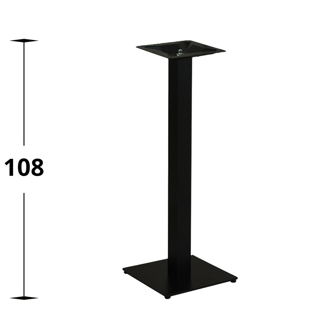 Tischgestell aus Metall für die Gastronomie mit Höhenmaß 108 cm
