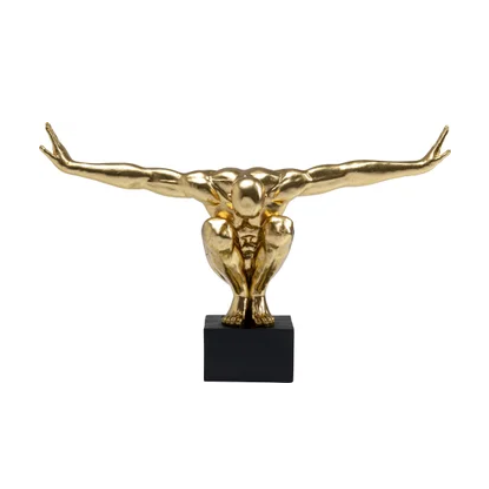 Deko Objekt Athlete XL Gold