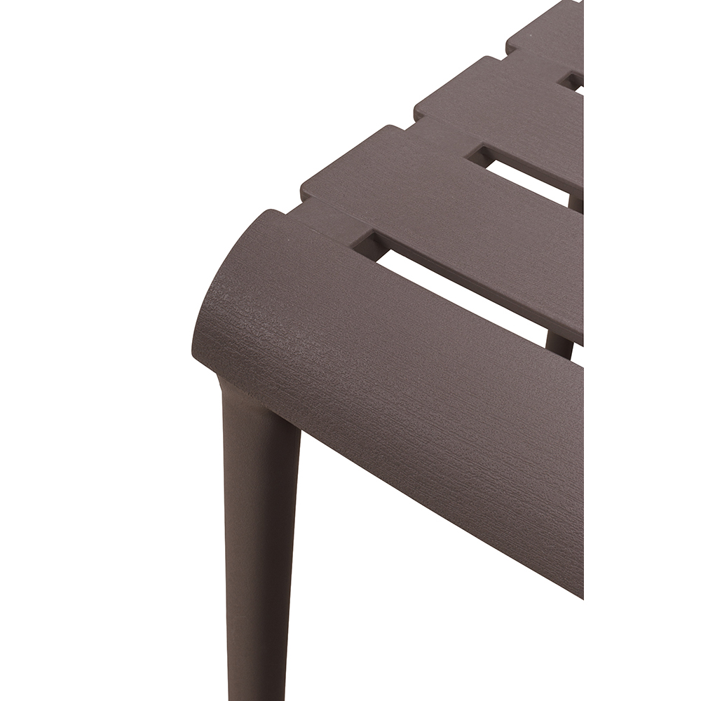Kunststoffstuhl FOMA 1816 Taupe