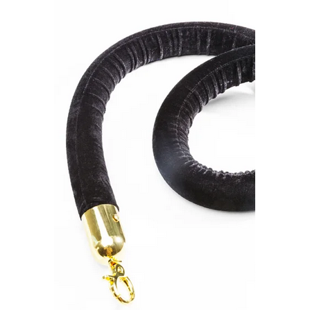 VIP Kordel Vegas Schwarz   Gold