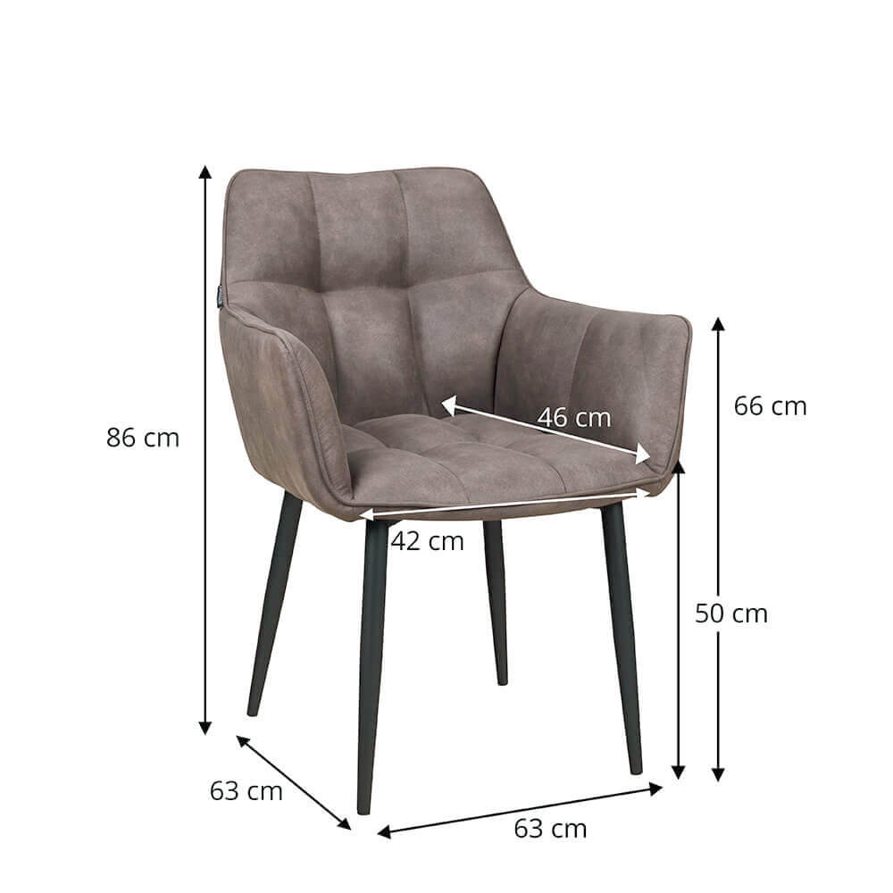 Polsterstuhl Castorax Yuma 18 Ma?e