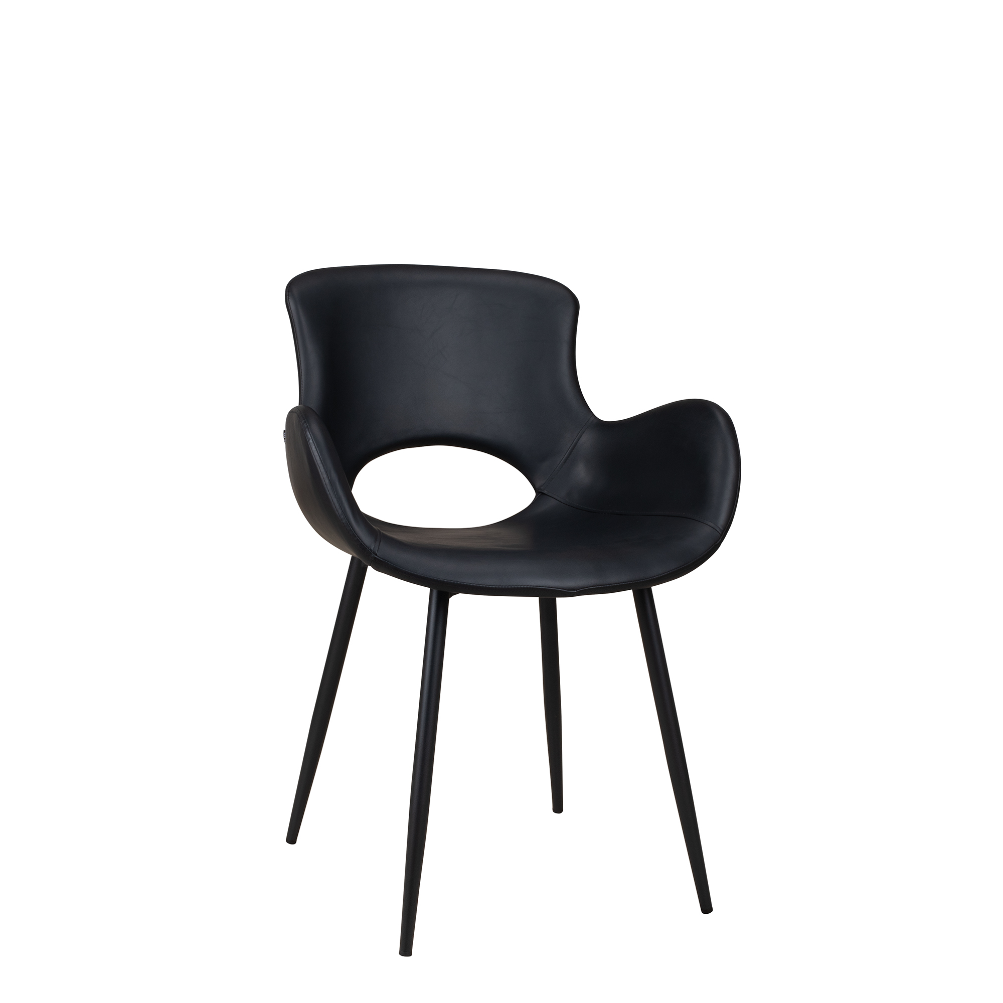 Polsterstuhl Alero Antique Black