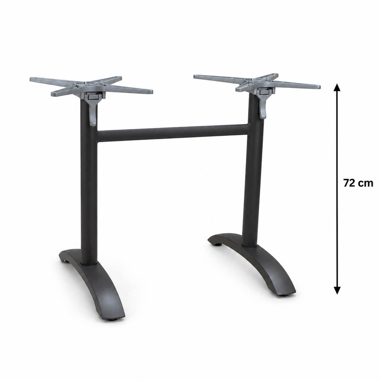 Outdoortisch Cindy Double Kipp Anthrazit Ma?e
