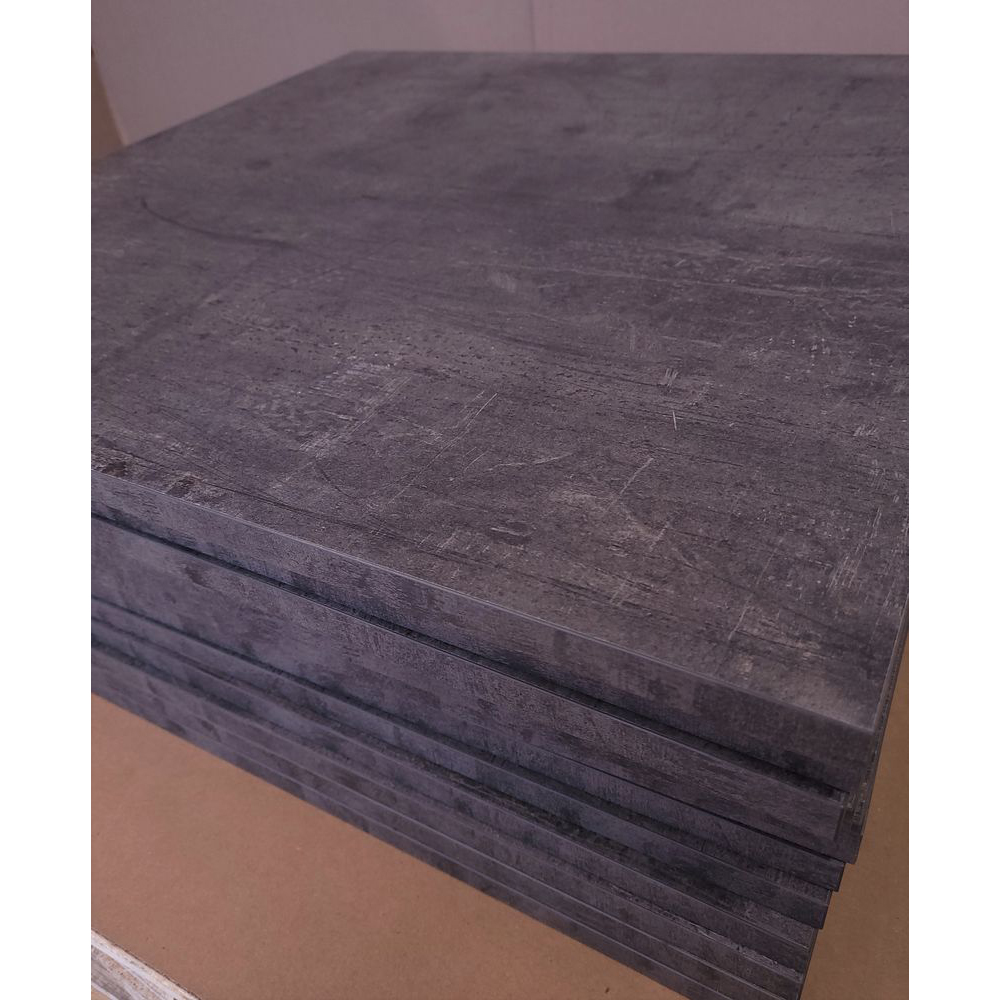 HPL Tischplatte 16mm Santuro 60x60cm   Sonderposten