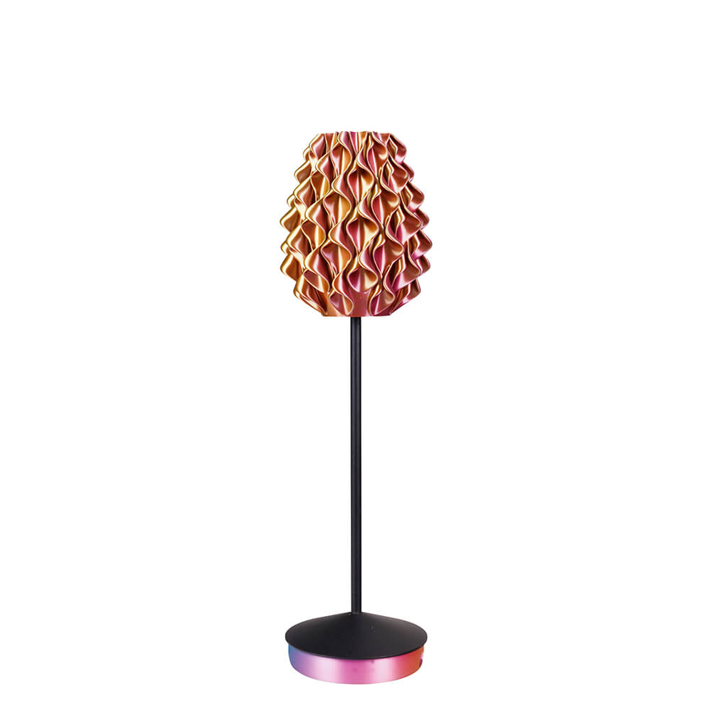 Majah Tricolor Rot Outdoor Tischleuchte