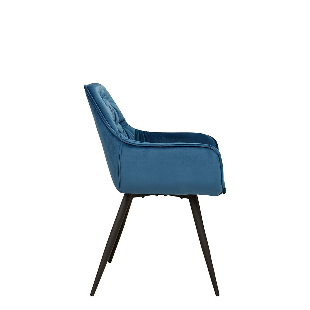 Polsterstuhl Ginger Blue