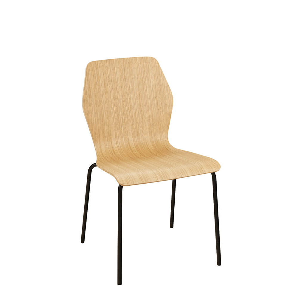 Holzschalenstuhl Taka 100
