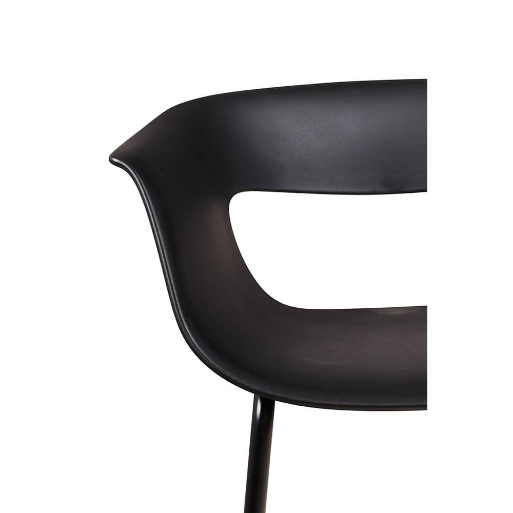 Kunststoffstuhl FOMA F835 Black