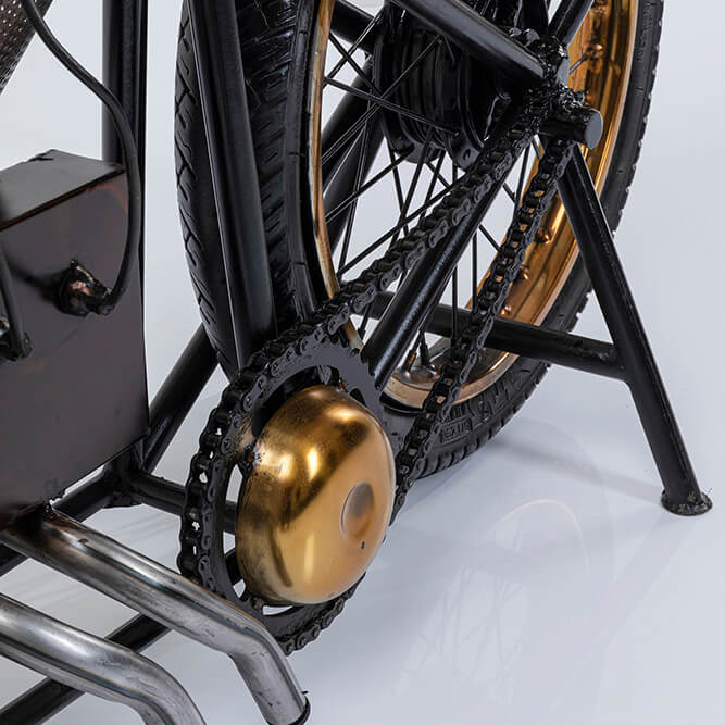 Konsole Motorbike Schwarz