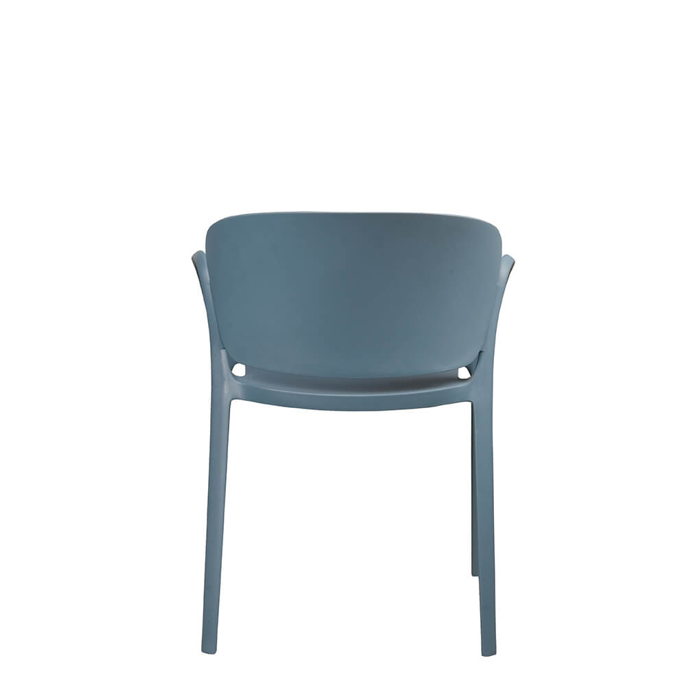 Kunststoffstuhl FOMA 1800 Cold Blue