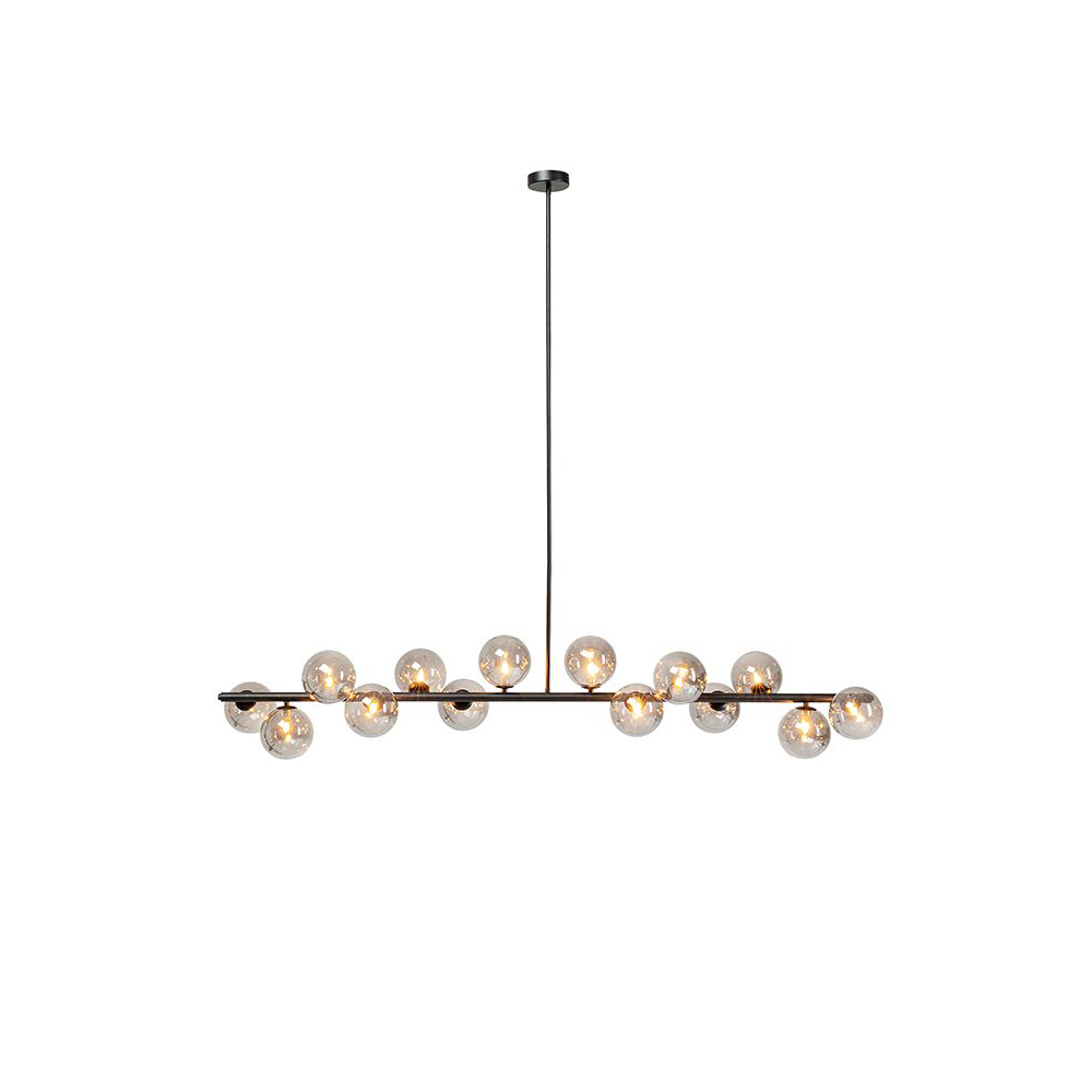 Hängeleuchte Scala Balls Schwarz 155cm