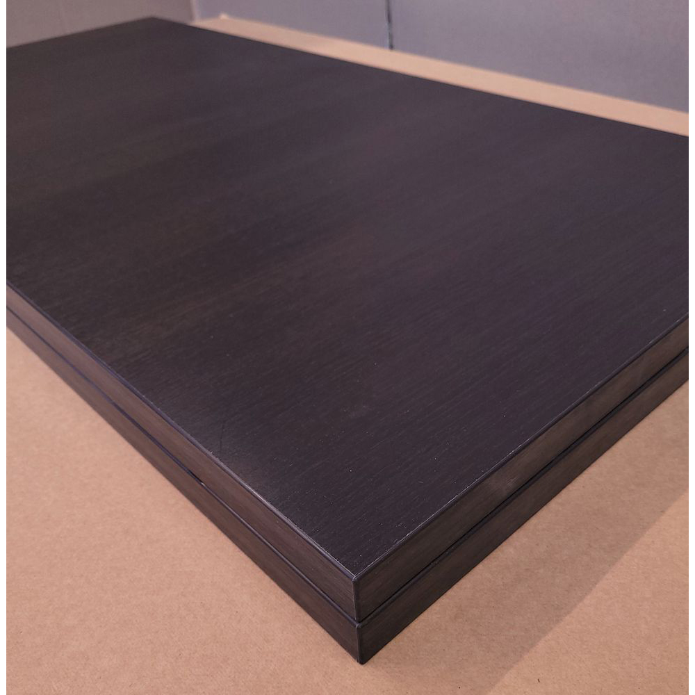 Melaminharz Tischplatte 25mm 90x45cm Wenge   Sonderposten