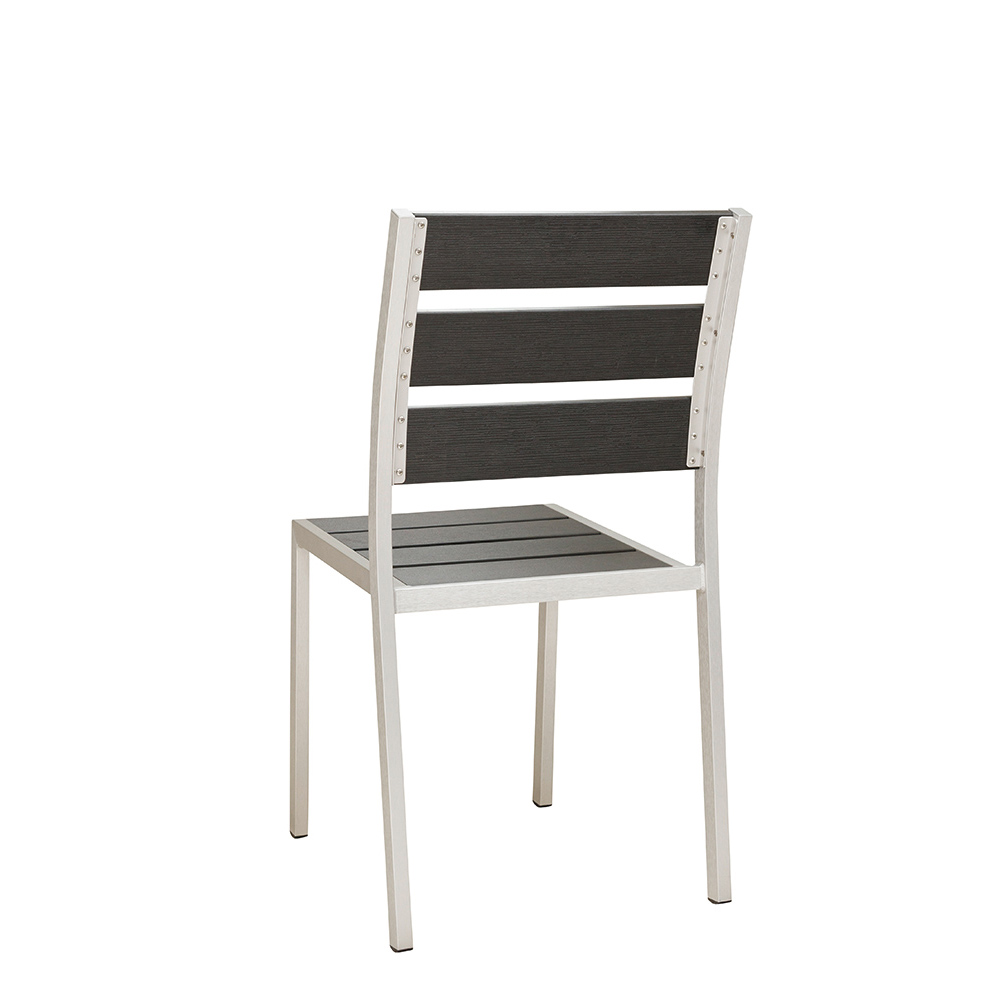 Terrassenstuhl Nesona Grau