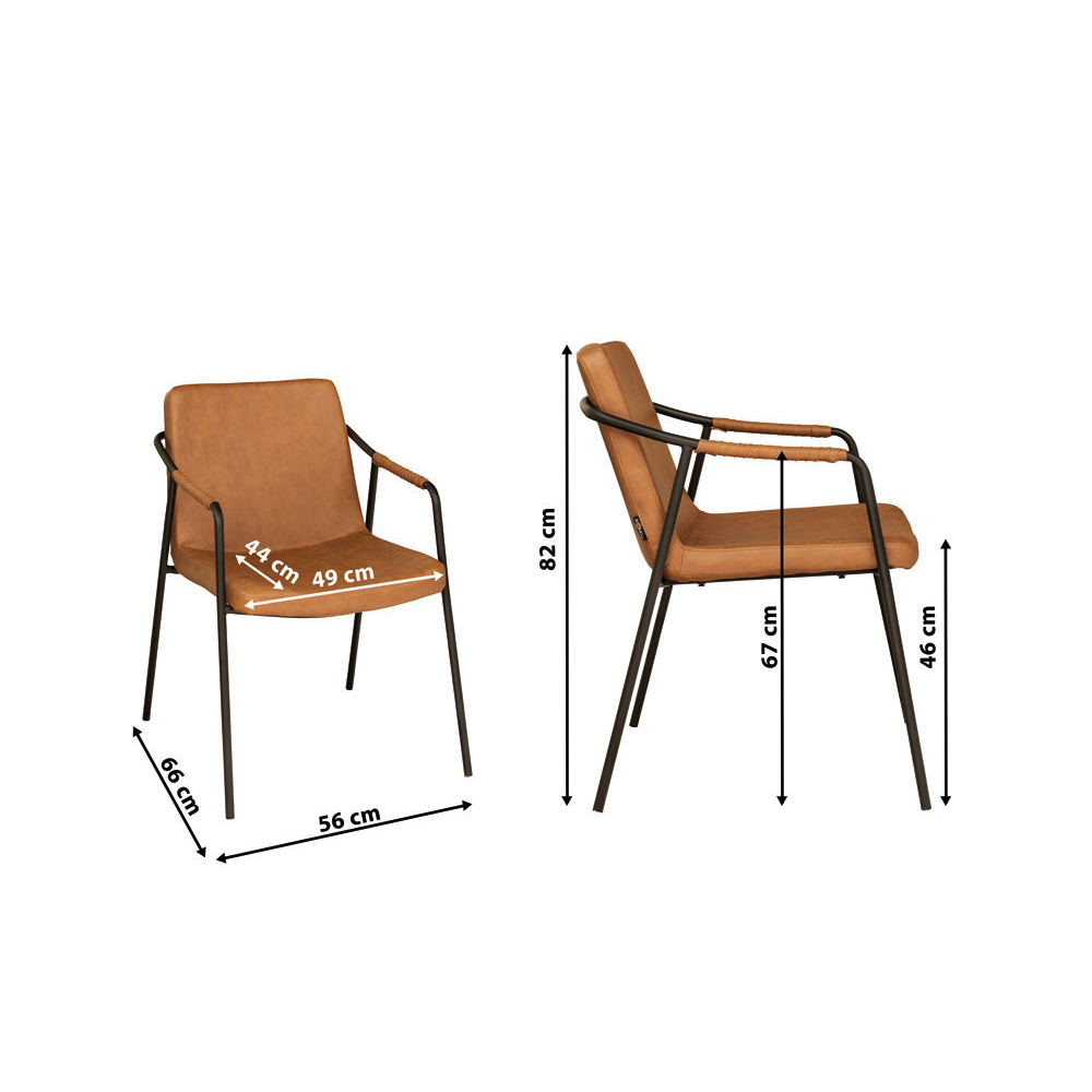 Fara Arm brown