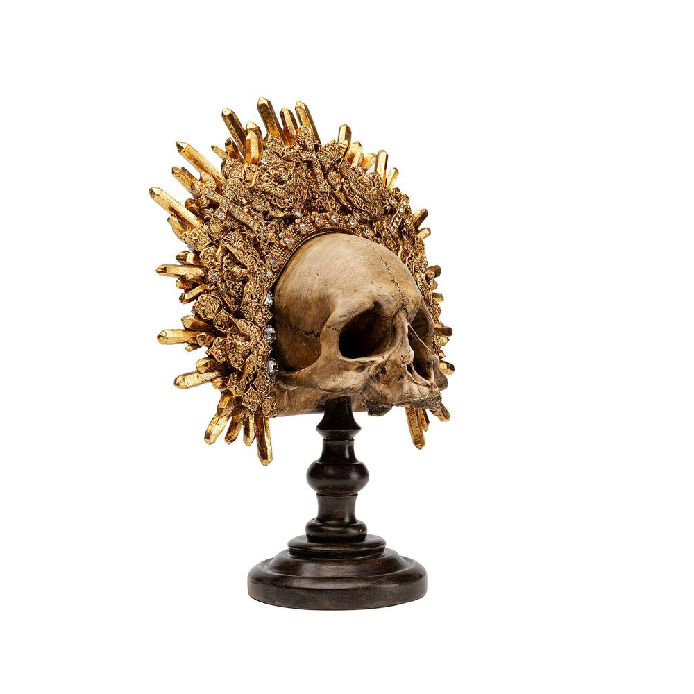 Deko Objekt King Skull 42cm