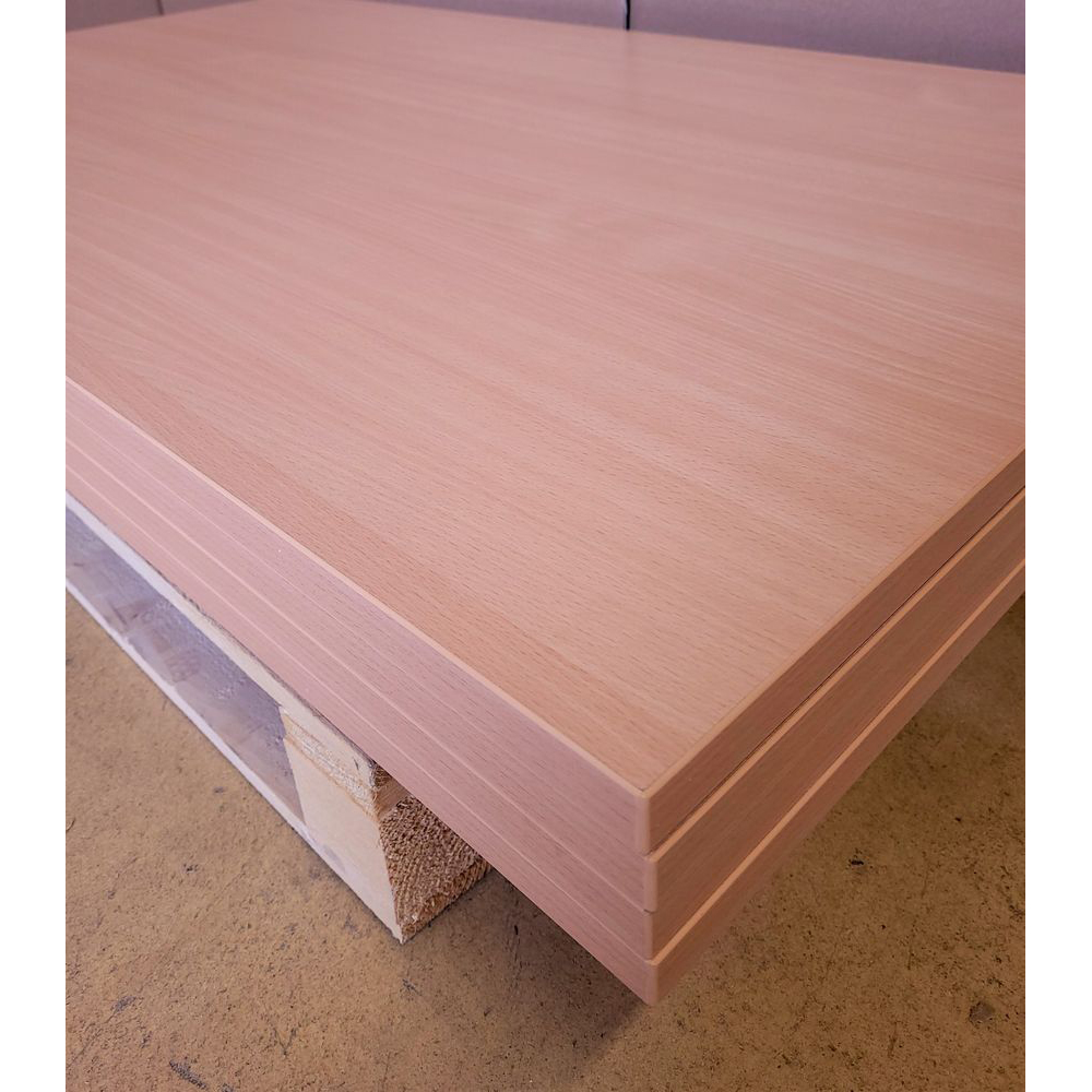 Melaminharz Tischplatte 25mm Buche 140x80cm   Sonderposten