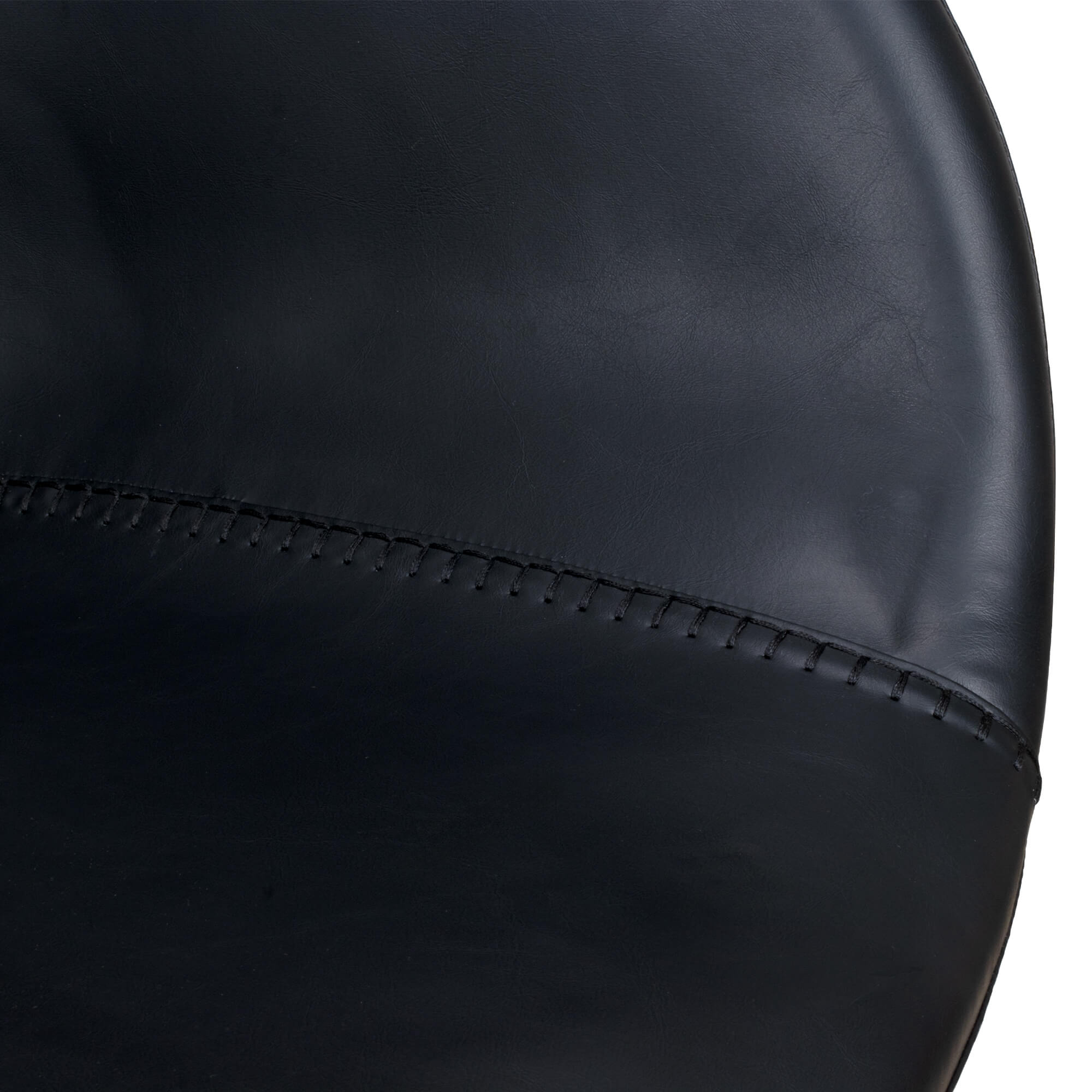 Gastronomiestuhl Polsterstuhl Estara Antique Black - Detail Naht