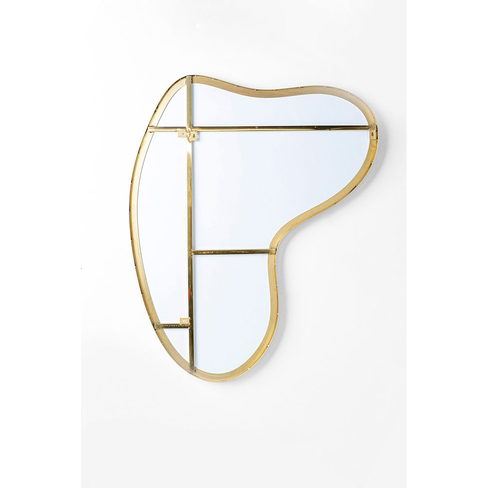 Wandspiegel Shape Brass 110x120cm