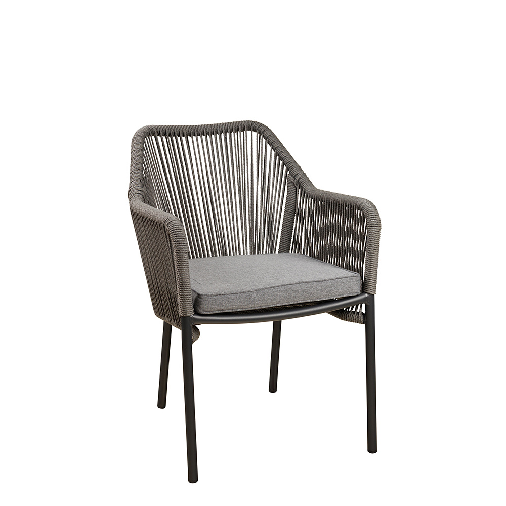 Outdoorstuhl Baleris Grau