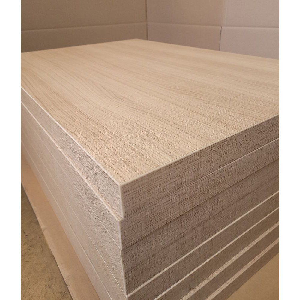 HPL Tischplatte 38mm 106x70cm sägerau   Sonderposten
