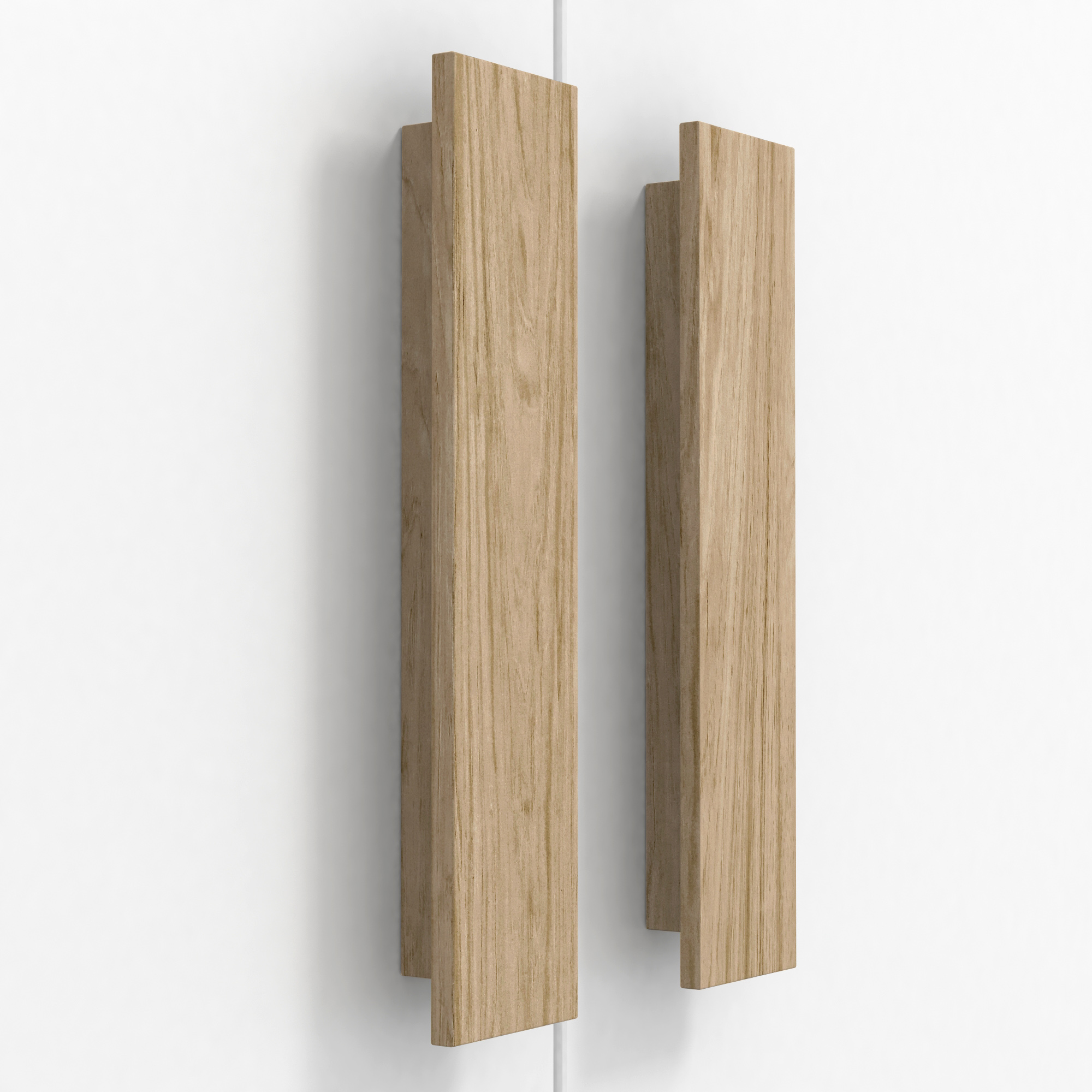 Set   2 Holzgriffe