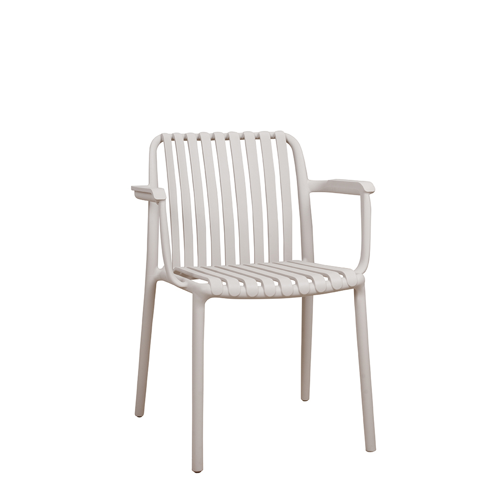 Kunststoffstuhl FOMA 1819 Light Grey