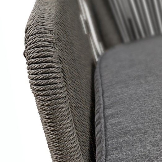 Outdoorstuhl Baleris Grau