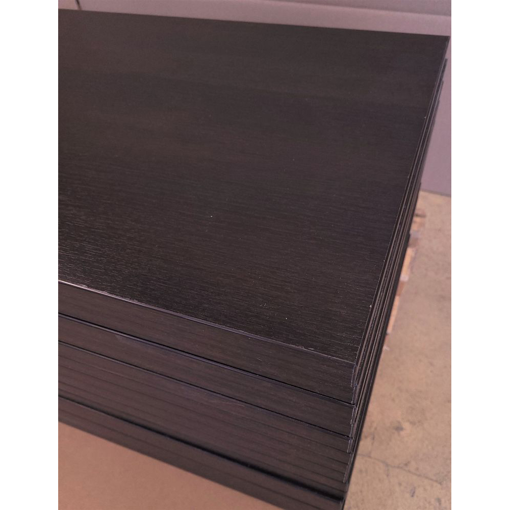 Melaminharz Tischplatte 25mm 120x45cm Wenge   Sonderposten