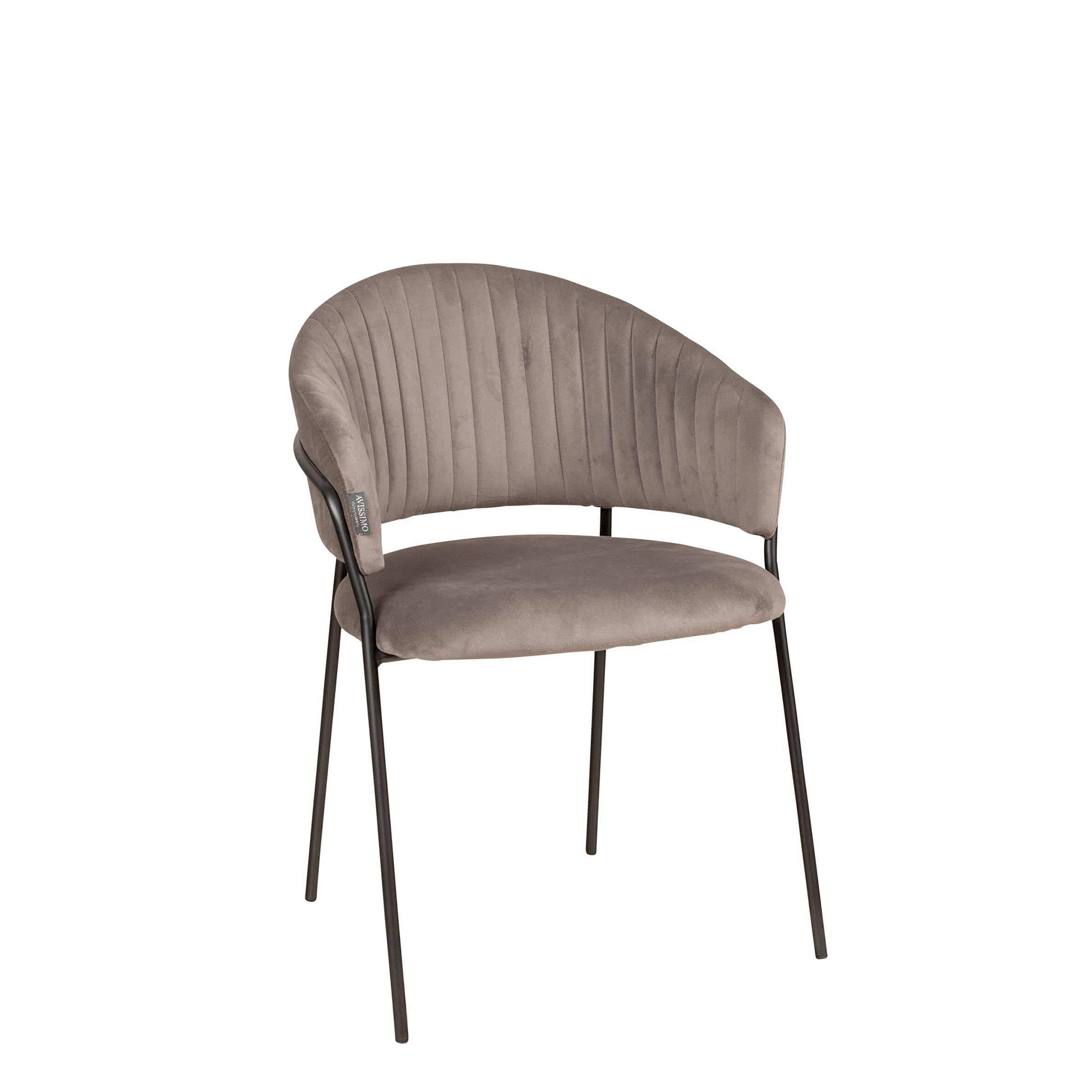 Polsterstuhl Mijas Black Quartz 101