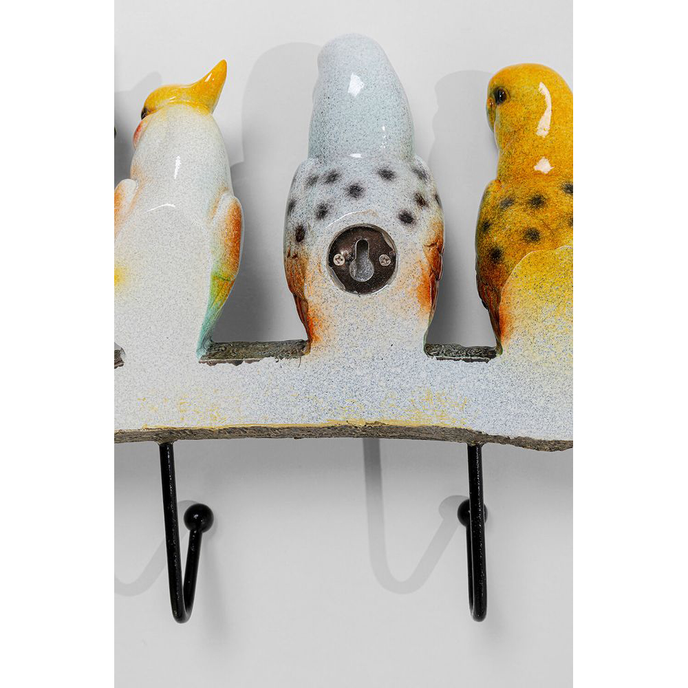 Wandgarderobe Exotic Birds