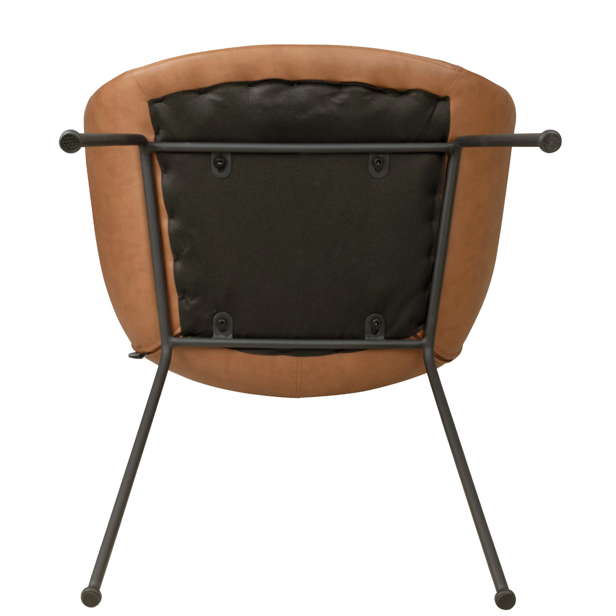 Gastronomiestuehle Polsterstühle Rito Arm brown - Gestell