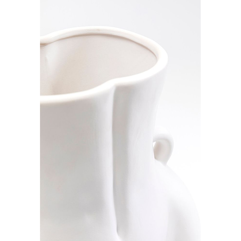 Vase Donna Weiß 40cm