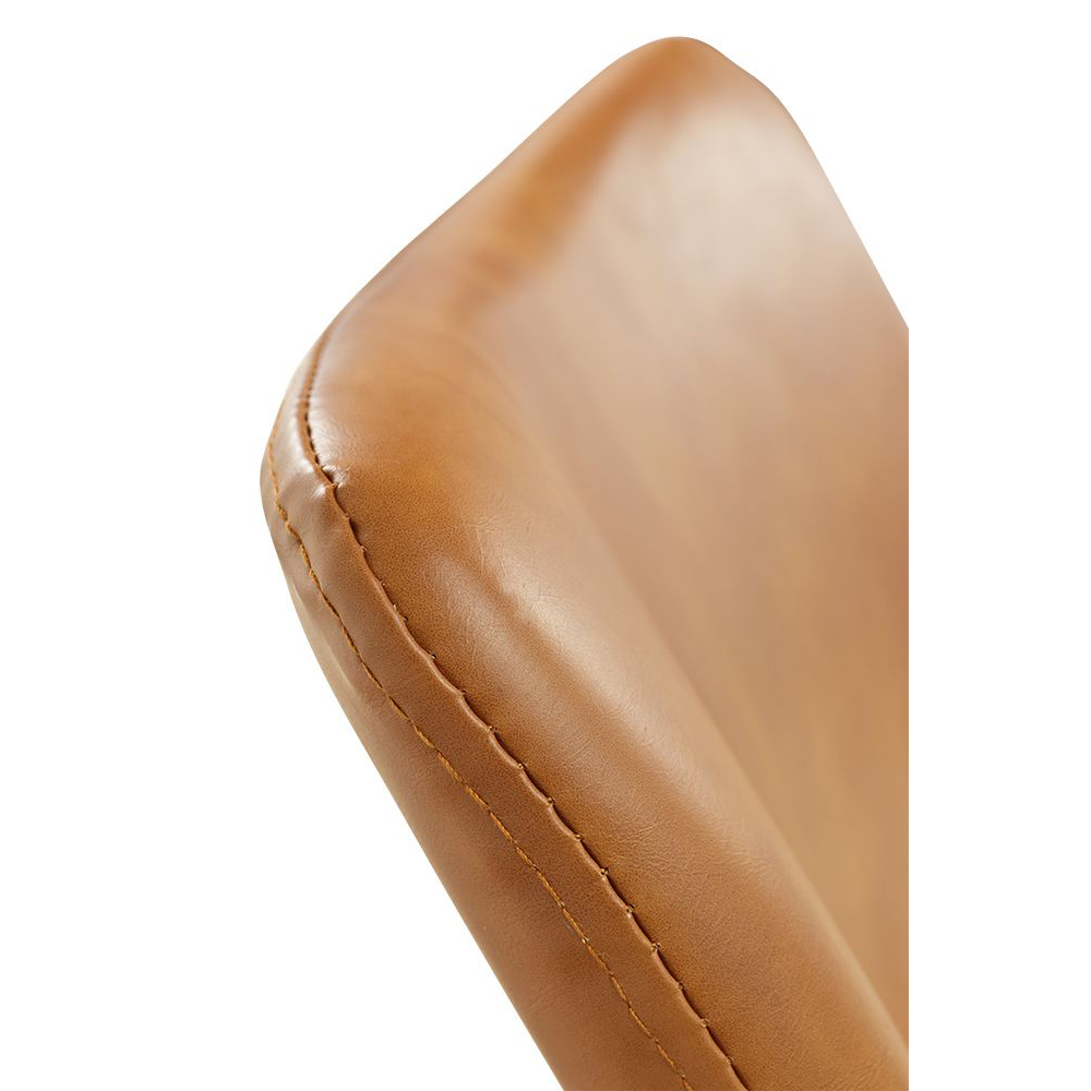 Polsterstuhl Hysil Brown