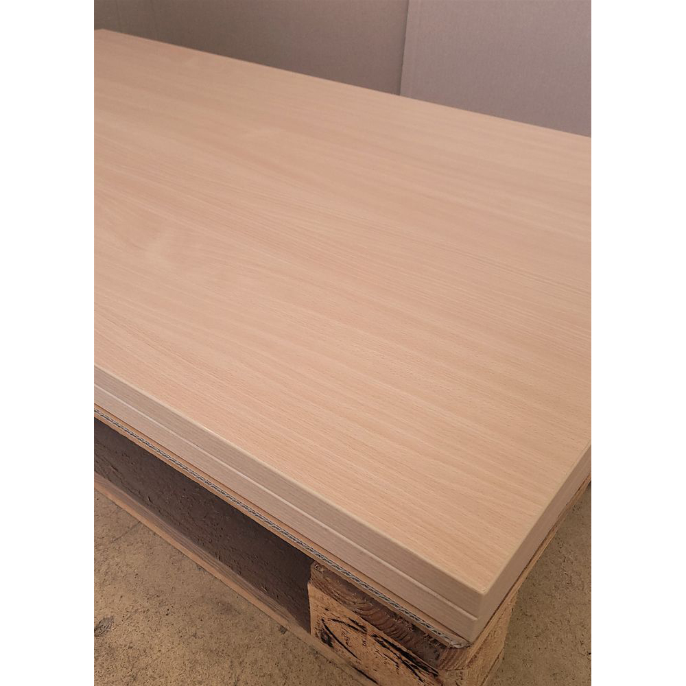 Melaminharz Tischplatte 25mm 140x80cm Buche natur   Sonderposten