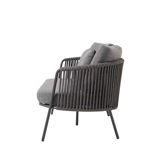 Kosma 2 Sitzer Dark Grey