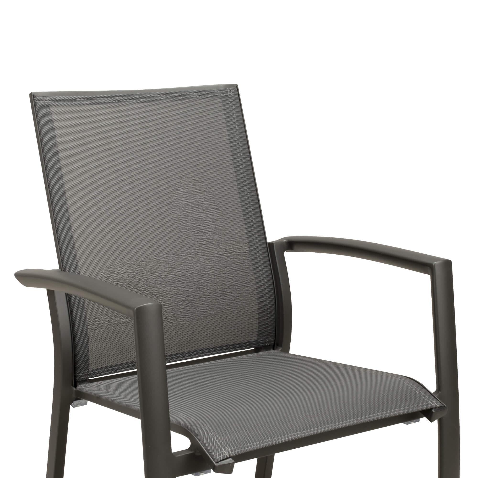Outdoorstuhl Gomera Anthrazit  – Sitzschale