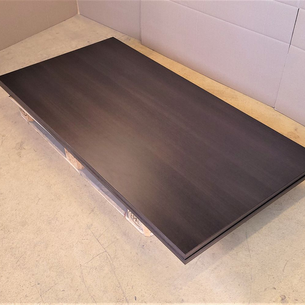 Melaminharz Tischplatte 25mm 160x80cm Wenge   Sonderposten