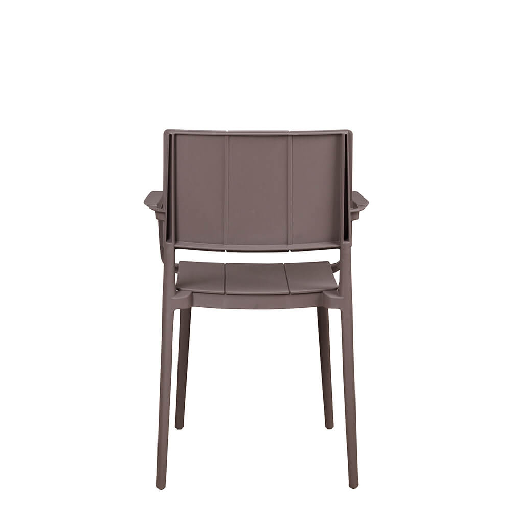 Kunststoffstuhl FOMA 1861 Taupe
