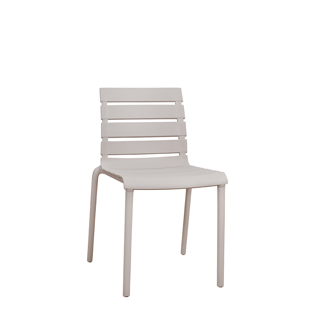 Kunststoffstuhl FOMA 1816 Light Grey