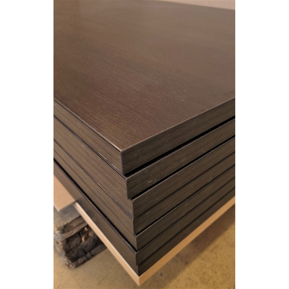 Melaminharz Tischplatte 25mm 140x70cm Wenge   Sonderposten
