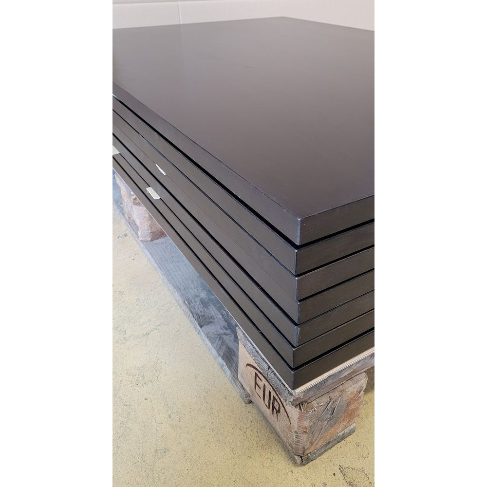 Tischplatte Echtholzfurnier 30 mm 120x80 Wenge   Sonderposten