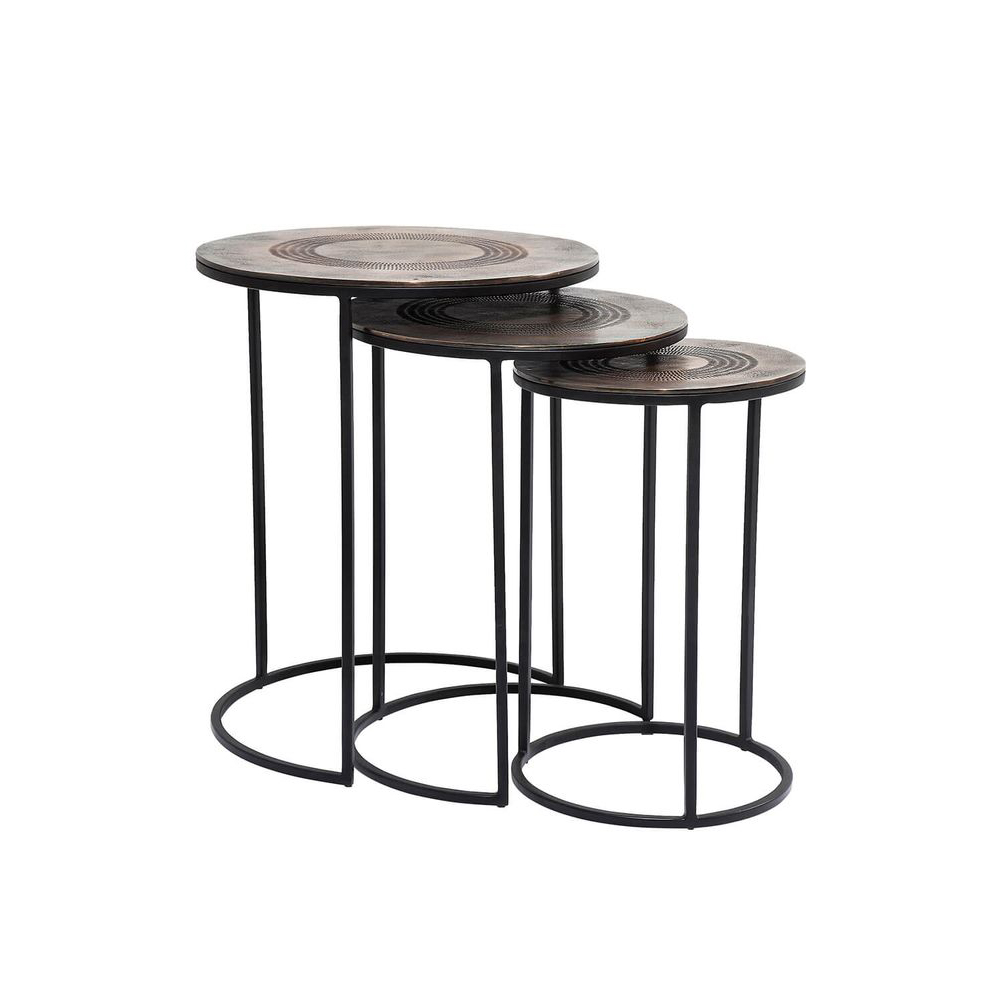 Beistelltisch Marrakesh Ø48cm (3/Set)