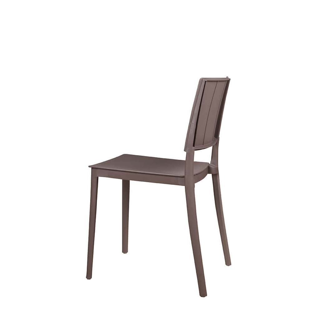 Kunststoffstuhl FOMA 1860 Taupe