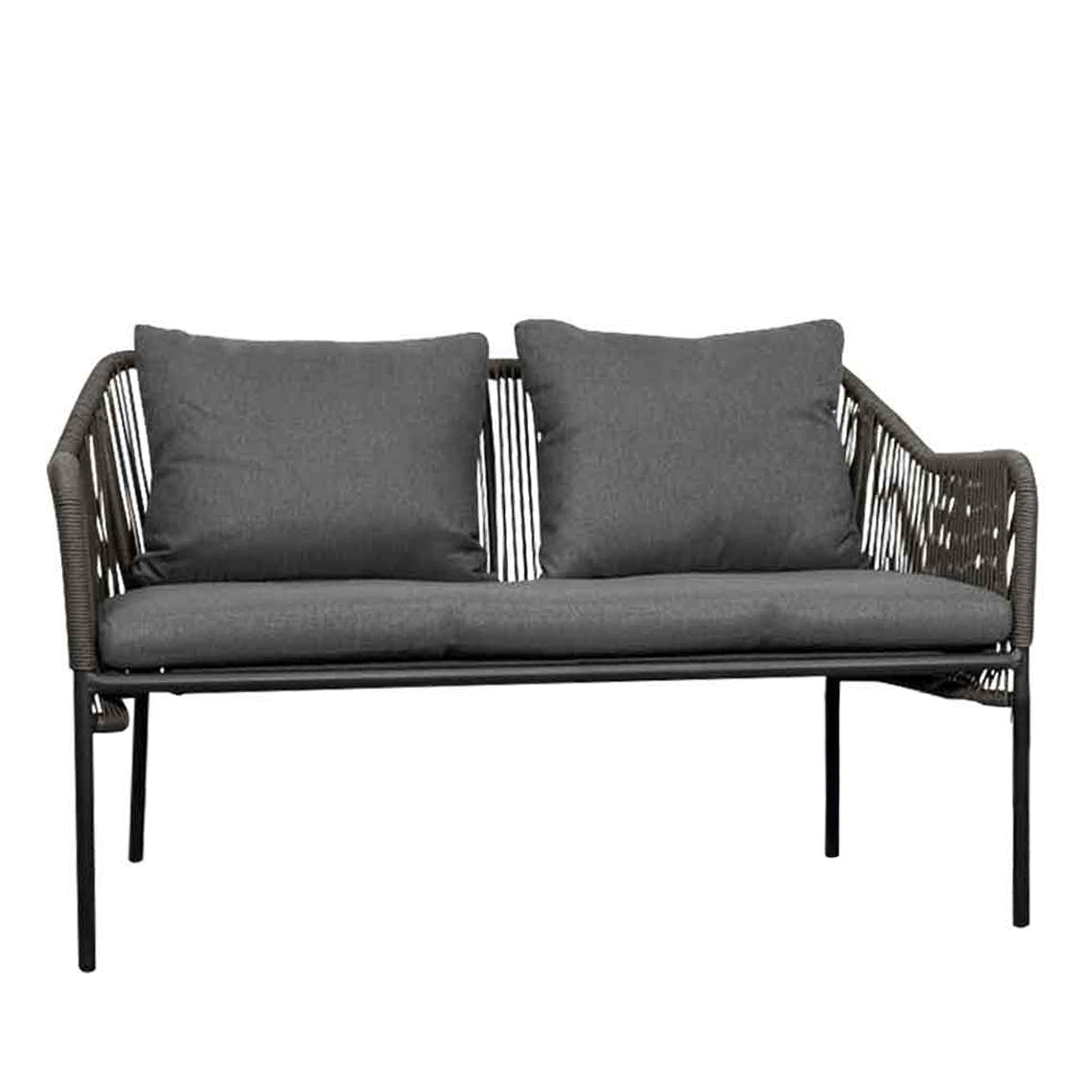 Baleris Sessel silvergrey Outdoorstuhl – Vorderansicht