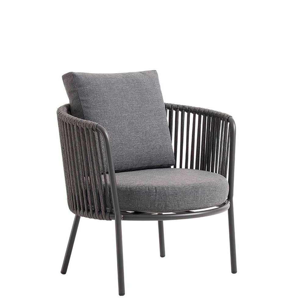 Kosma Sessel Dark Grey