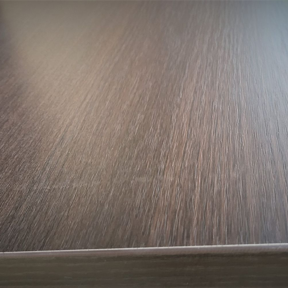 Tischplatte Melaminharz 50mm 130x100cm Wenge   Sonderposten
