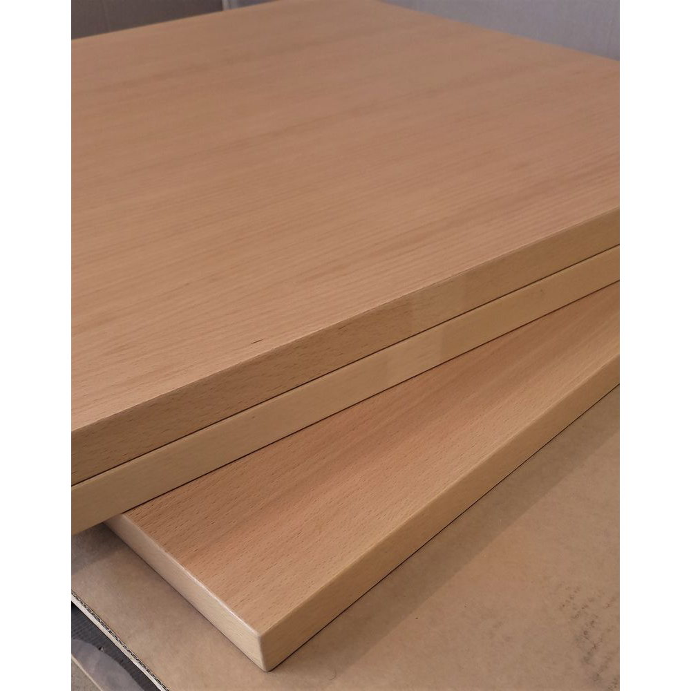 Massivholz Tischplatte 30mm 70x70cm Buche natur   Sonderposten