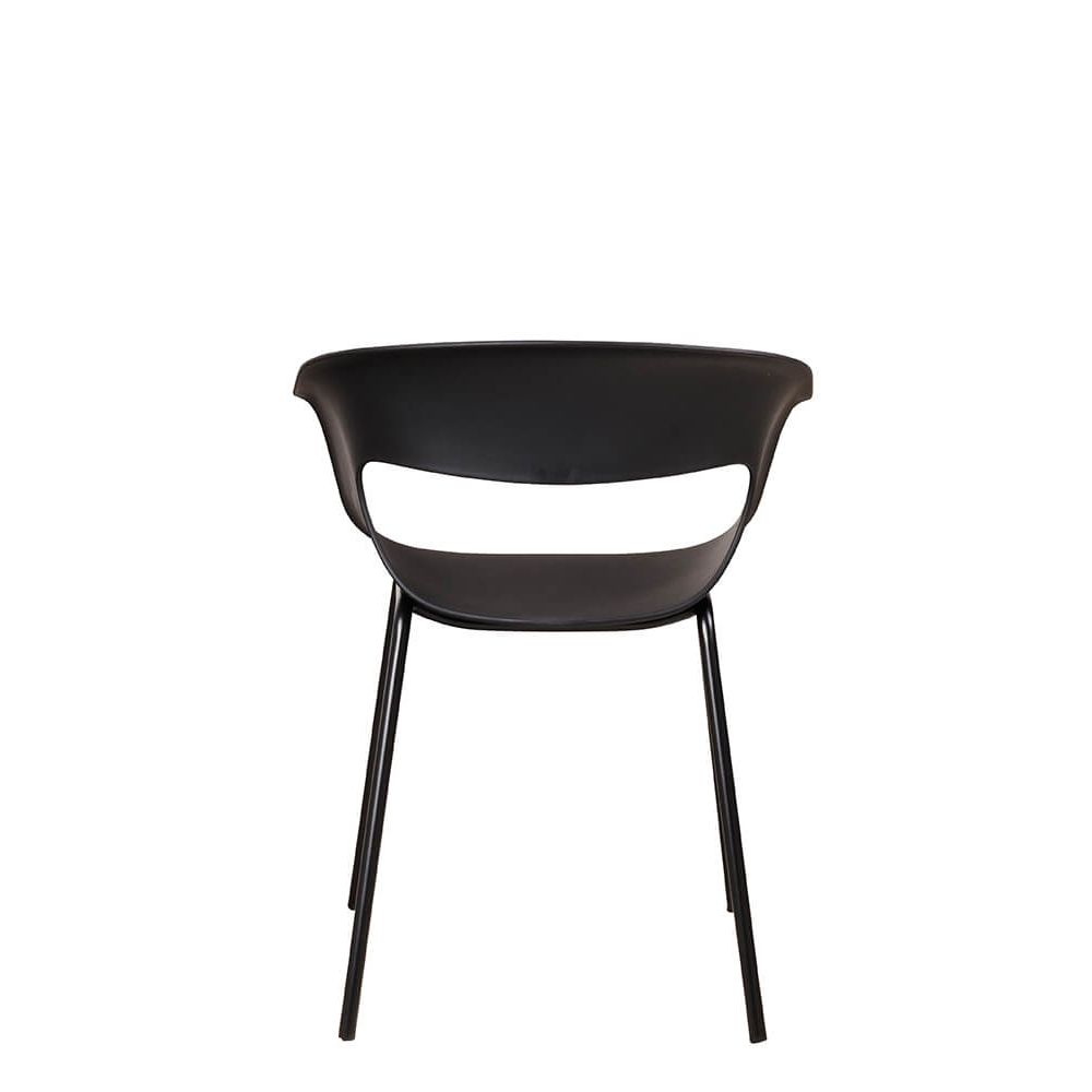 Kunststoffstuhl FOMA F835 Black