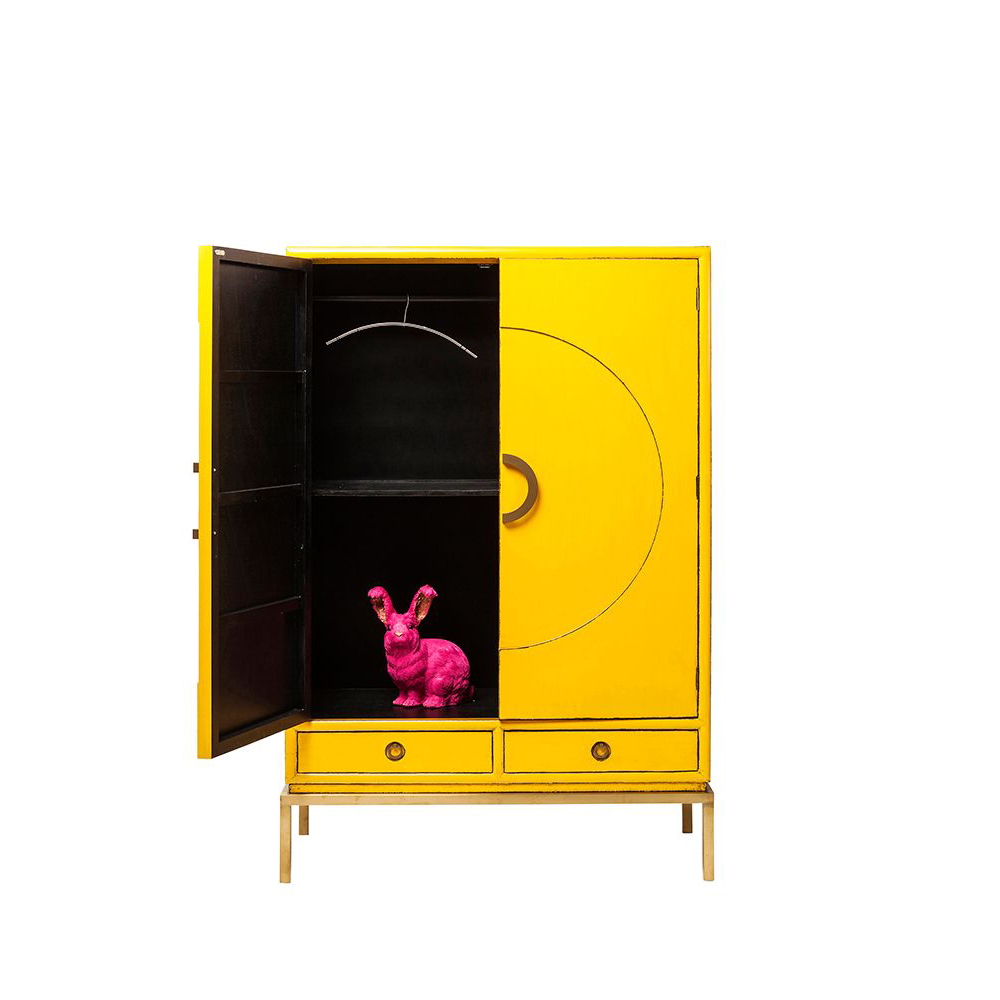 Kleiderschrank Disk Yellow